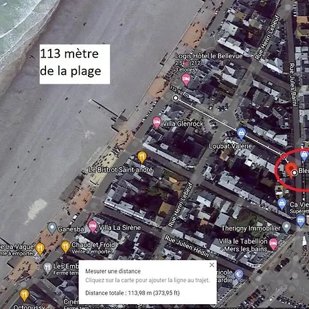 100m Plage- 4 Chambres-quartier Classe *bleu-mers* Holiday home Mers-les-Bains